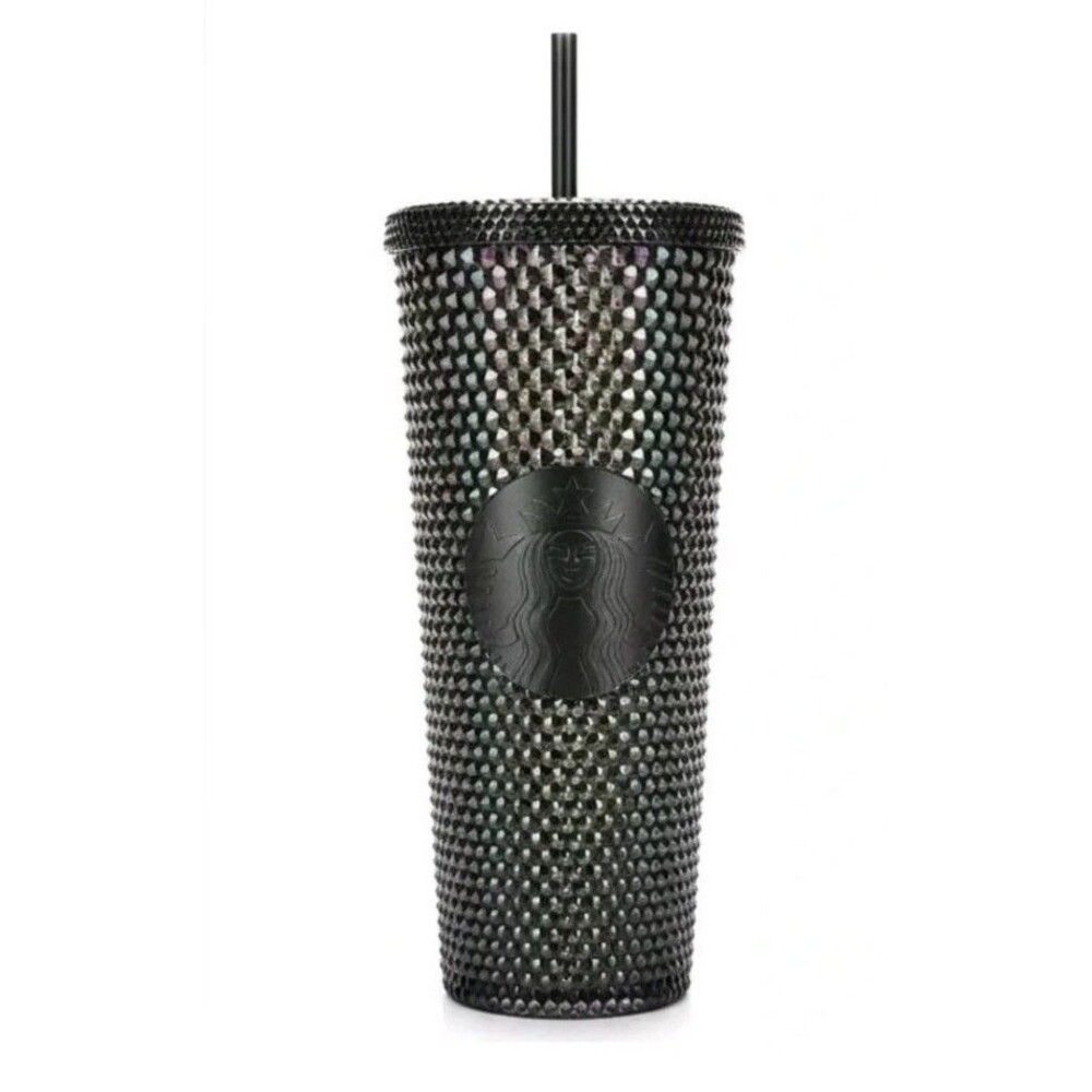 Starbucks Colorado University Tumbler Studded 24oz Iridescent Black Gold 25'